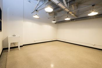 Shared studio space for artists in residence